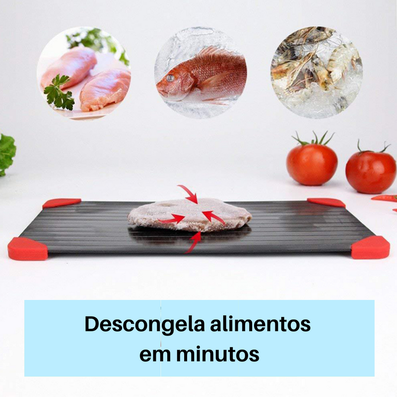 Bandeja de Descongelar  -  Descongele alimentos de forma saudável.