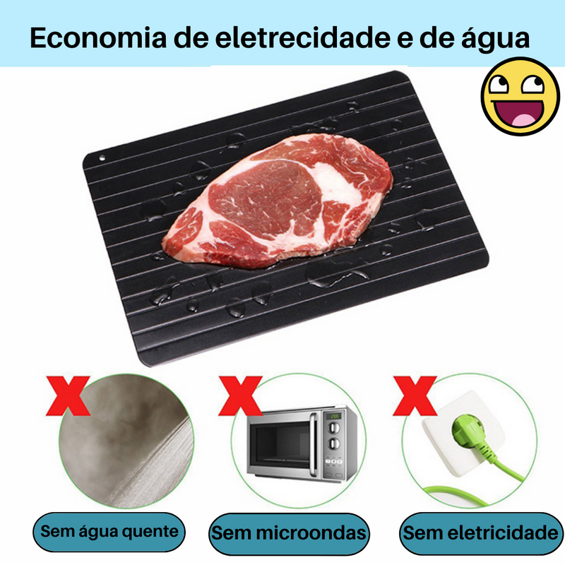 Bandeja de Descongelar  -  Descongele alimentos de forma saudável.